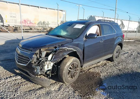 2017 Chevrolet Equinox Lt из США, поврежденный, VIN 2GNALCEK8H1518887